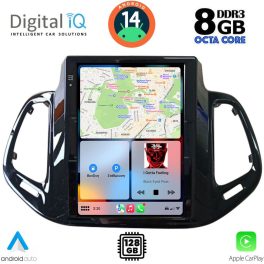 DIGITAL IQ BXF 7878_CPAA TESLA STYLE for JEEP COMPASS mod. 2017-2020