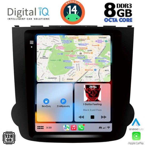 DIGITAL IQ BXF 7977_CPAA TESLA STYLE for HONDA CRV mod. 2007-2012