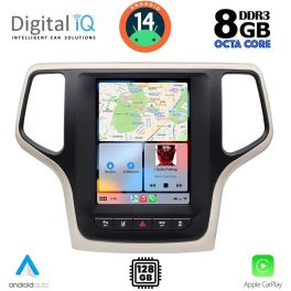DIGITAL IQ BXF 7983_CPAA TESLA STYLE for JEEP GRAND CHEROKEE mod. 2014-2019