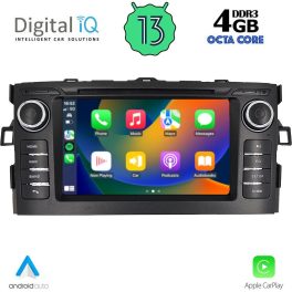 DIGITAL IQ MSG 428_CPA (7” DECK) MULTIMEDIA SYSTEM for TOYOTA AURIS mod. 2007-2012