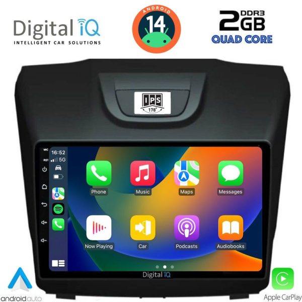 DIGITAL IQ RSB 1255_CPA (9inc) MULTIMEDIA TABLET for ISUZU DMAX mod. 2012-2020