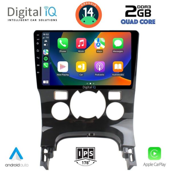 DIGITAL IQ RSB 1515_CPA CLIMA (9inc) MULTIMEDIA TABLET for PEUGEOT 3008 mod. 2008-2016 με CLIMA