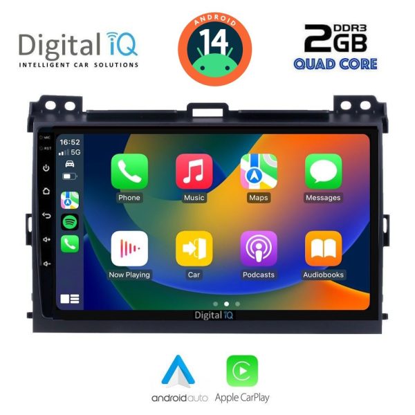 DIGITAL IQ RSB 1723_CPA (9inc) MULTIMEDIA TABLET for TOYOTA LANDCRUISER mod. 2002-2008
