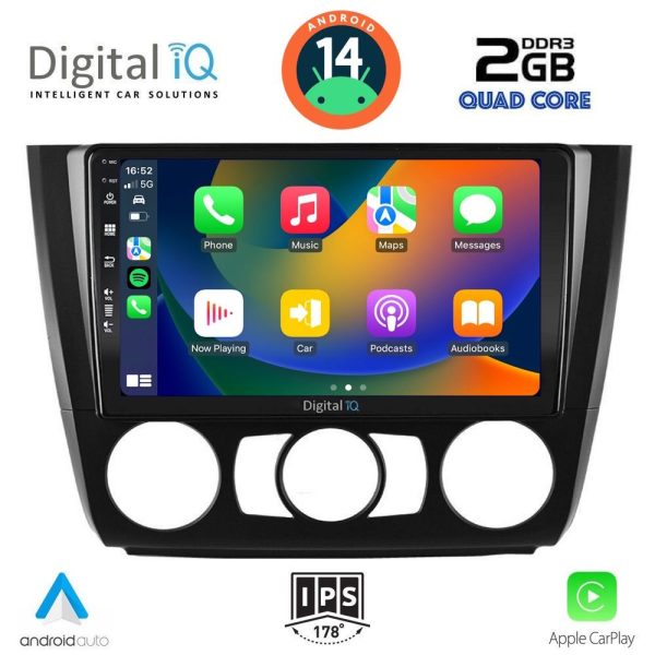 DIGITAL IQ BXC 3040_CPAA A/C (9inc) MULTIMEDIA TABLET for BMW S.1 E81-82-87-88 mod. 2004-2013