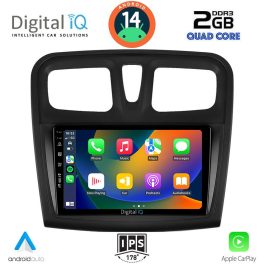 DIGITAL IQ BXC 3108SQ_CPAA (9inc) MULTIMEDIA TABLET for DACIA LOGAN – SANDERO mod. 2012-2019