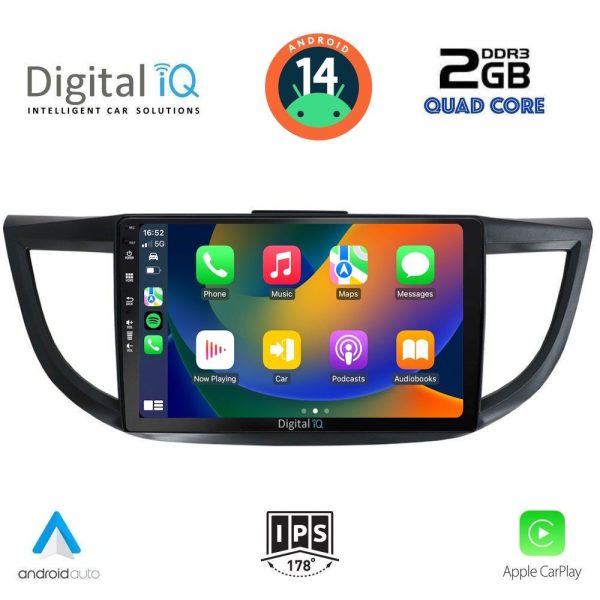 DIGITAL IQ BXC 3198_CPAA (10inc) MULTIMEDIA TABLET for HONDA CRV mod. 2013-2017