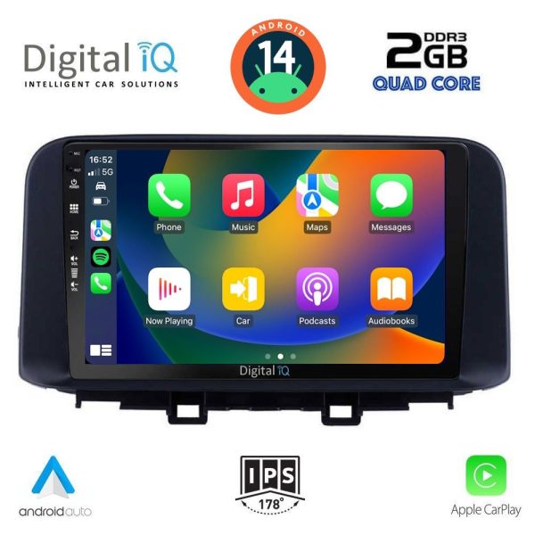 DIGITAL IQ BXC 3237_CPAA (10inc) MULTIMEDIA TABLET for HYUNDAI KONA mod. 2017>