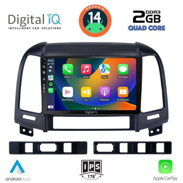 DIGITAL IQ BXC 3239_CPAA (9inc) MULTIMEDIA TABLET for HYUNDAI SANTA FE mod. 2005-2013