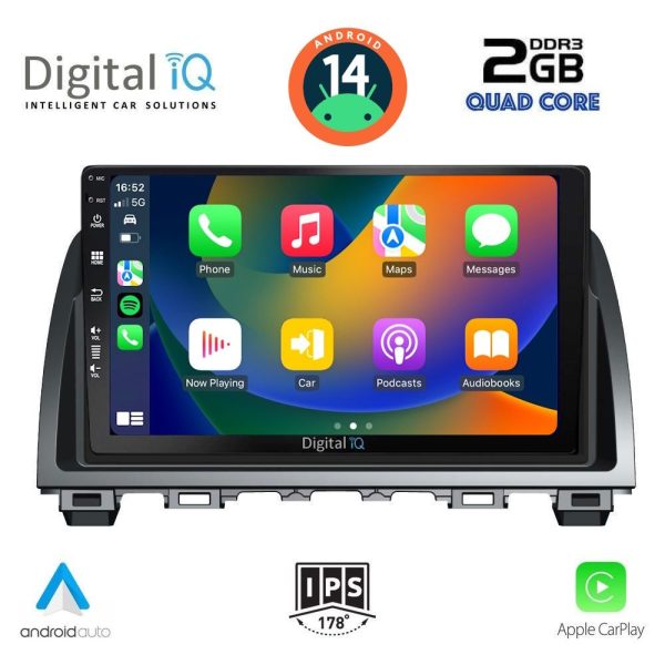 DIGITAL IQ BXC 3378_CPAA (9inc) MULTIMEDIA TABLET for MAZDA 6 mod. 2012-2017