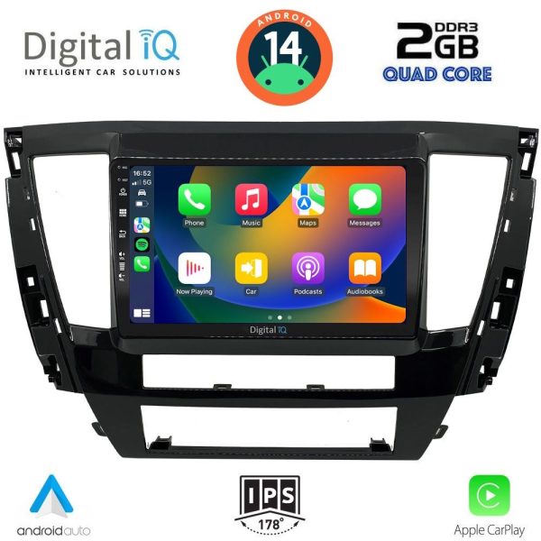 DIGITAL IQ BXC 3447S_CPAA (9inc) MULTIMEDIA TABLET for MITSUBISHI PAJERO SPORT mod. 2020>