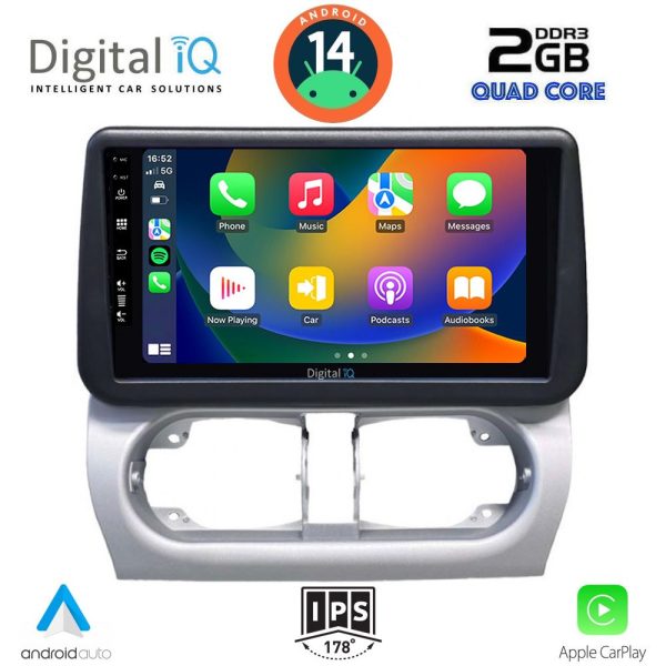 DIGITAL IQ BXC 3500_CPAA (9inc) MULTIMEDIA TABLET for OPEL CORSA C mod 2000-2006 - TIGRA mod. 2004-2009