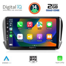 DIGITAL IQ BXC 3508_CPAA (10inc) MULTIMEDIA TABLET for PEUGEOT 208-2008 mod. 2012-2021