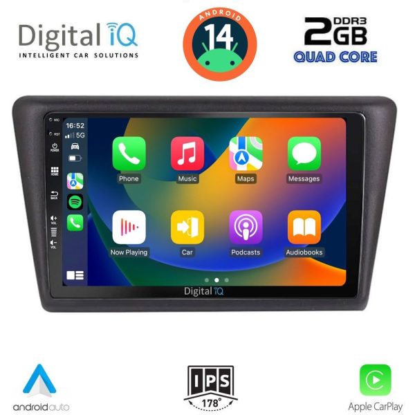 DIGITAL IQ BXC 3600_CPAA (9inc) MULTIMEDIA TABLET for SKODA RAPID SPACEBACK mod. 2014>