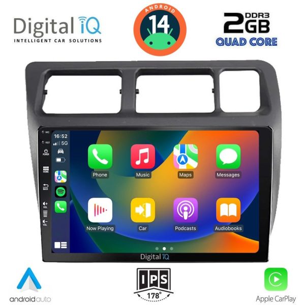 DIGITAL IQ BXC 3710_CPAA (9inc) MULTIMEDIA TABLET for TOYOTA COROLLA mod. 1992-1997