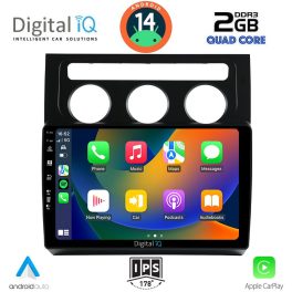 DIGITAL IQ BXC 3767_CPAA CLIMA (10inc) MULTIMEDIA TABLET for VW TOURAN mod. 2003-2010