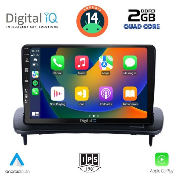 DIGITAL IQ BXC 3783_CPAA (9inc) MULTIMEDIA TABLET for VOLVO C30 – S40 mod. 2004-2013