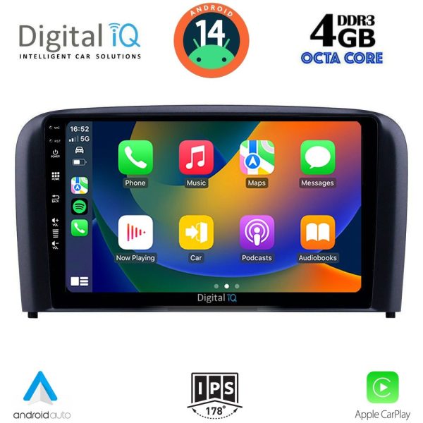 DIGITAL IQ BXF 6786_CPAA (9inc) MULTIMEDIA TABLET for VOLVO S80 mod. 1998-2006