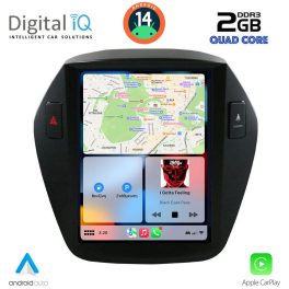 DIGITAL IQ BXC 3896_CPAA TESLA STYLE for HYUNDAI IX35 mod. 2010-2015