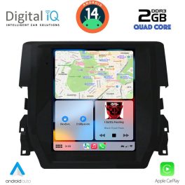 DIGITAL IQ BXC 3975_CPAA TESLA STYLE for HONDA CIVIC mod. 2016>