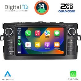 DIGITAL IQ MSF 328_CPA (7” DECK) MULTIMEDIA SYSTEM for TOYOTA AURIS mod. 2007-2012