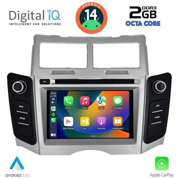 DIGITAL IQ MSF 329_CPA (7” DECK) MULTIMEDIA SYSTEM for TOYOTA YARIS mod. 2006-2011