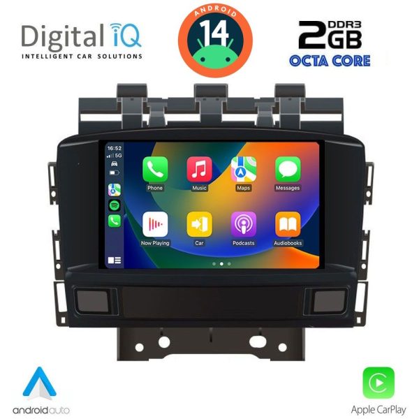 DIGITAL IQ MSF 372_CPA (7” DECK) MULTIMEDIA SYSTEM for OPEL ASTRA J mod. 2010-2016