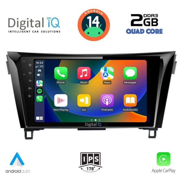 DIGITAL IQ RSB 1468_CPA (10inc) MULTIMEDIA TABLET for NISSAN QASHQAI - XTRAIL mod. 2014-2021