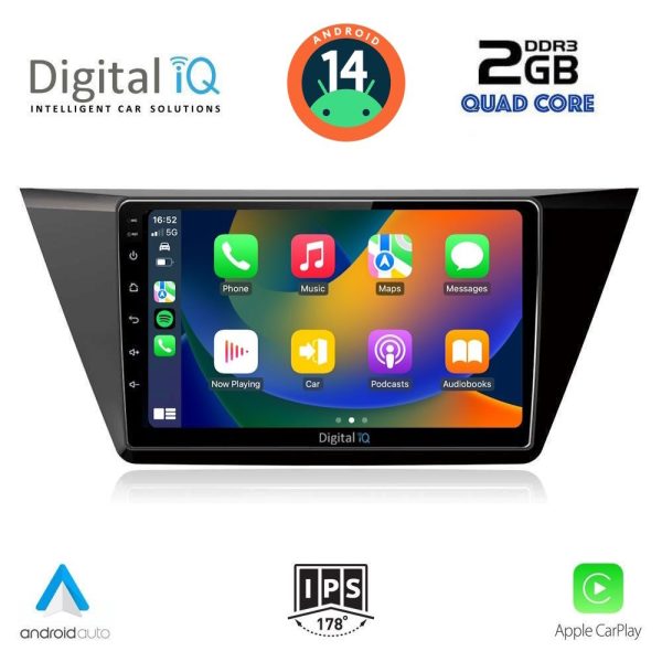 DIGITAL IQ RSB 1769_CPA (10inc) MULTIMEDIA TABLET for VW TOURAN mod. 2016>