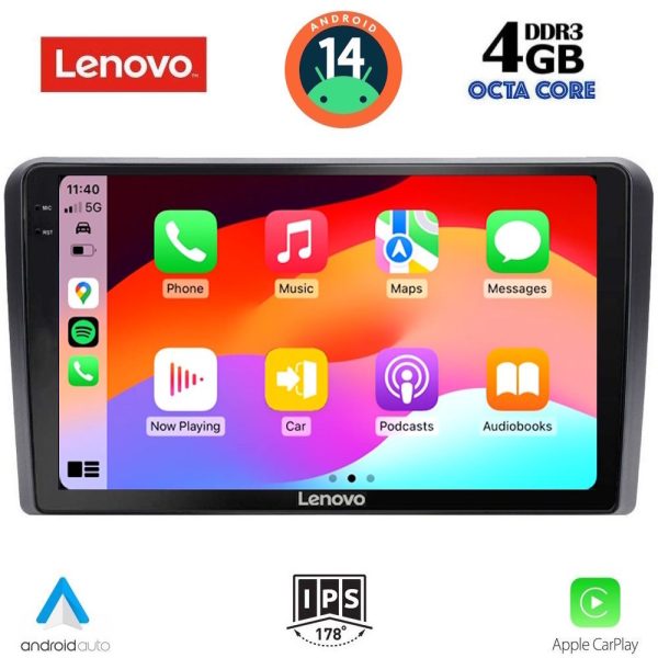 LENOVO SSV 8003_CPA (9inc) MULTIMEDIA TABLET for AUDI A3 mod. 2003-2012