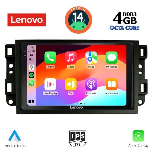 LENOVO SSV 8070_CPA (10inc) MULTIMEDIA TABLET for CHEVROLET ALL mod. 2004-2011