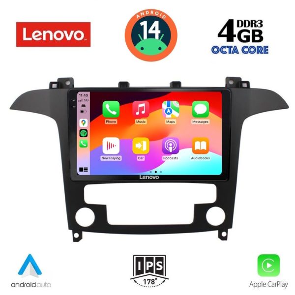 LENOVO SSV 8175_CPA CLIMA (9inc) MULTIMEDIA TABLET for FORD SMAX mod. 2006-2014
