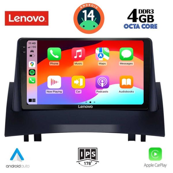 LENOVO SSV 8555_CPA (9inc) MULTIMEDIA TABLET for RENAULT MEGANE 2 mod. 2002-2008