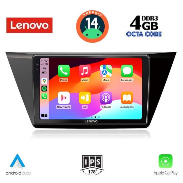 LENOVO SSV 8769_CPA (10inc) MULTIMEDIA TABLET for VW TOURAN mod. 2016>