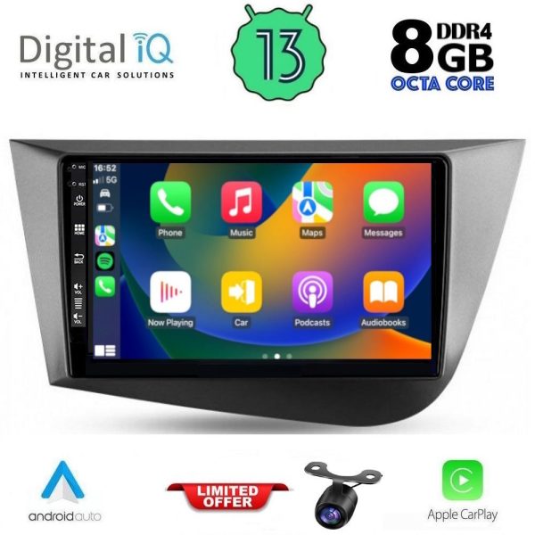 DIQ BXD 8574_CPA (9inc) MULTIMEDIA TABLET for SEAT LEON mod. 2005-2012