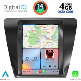DIGITAL IQ BXF 6917_CPAA TESLA STYLE for SKODA OCTAVIA 7 mod. 2013-2020