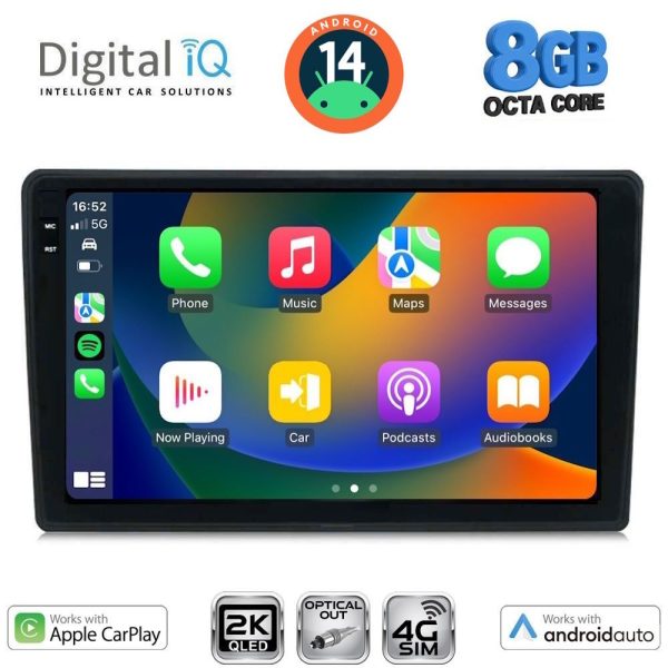 DIGITAL IQ BXK 20086_CPAA (10inc) MULTIMEDIA TABLET for CITROEN C4 - DS4 mod. 2018>