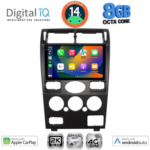 DIGITAL IQ BXK 20161B_CPAA (9inc) MULTIMEDIA TABLET for FORD MONDEO mod. 2003-2006