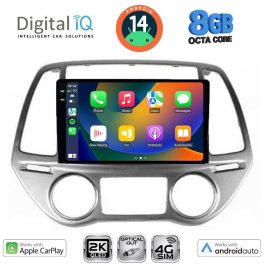 DIGITAL IQ BXK 20227_CPAA CLIMA (9inc) MULTIMEDIA TABLET for HYUNDAI i20 mod. 2008-2012