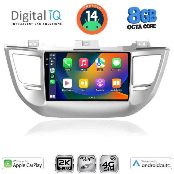 DIGITAL IQ BXK 20243_CPAA (9inc) MULTIMEDIA TABLET for HYUNDAI TUCSON  mod. 2015-2019