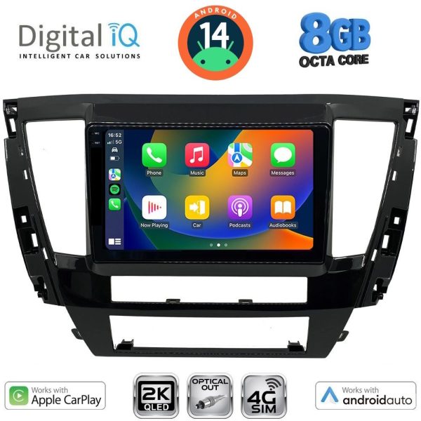 DIGITAL IQ BXK 20447S_CPAA (9inc) MULTIMEDIA TABLET for MITSUBISHI PAJERO SPORT mod. 2020>
