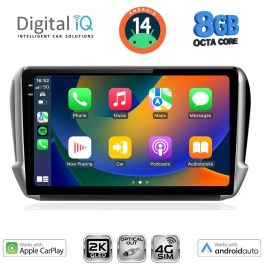 DIGITAL IQ BXK 20508_CPAA (10inc) MULTIMEDIA TABLET for PEUGEOT 208-2008 mod. 2012-2021