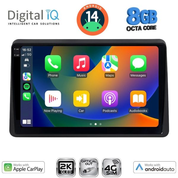 DIGITAL IQ BXK 20553_CPAA (10inc) MULTIMEDIA TABLET for NISSAN NV400 – OPEL MOVANO – RENAULT MASTER mod. 2020>
