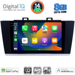 DIGITAL IQ BXK 20668_CPAA (9inc) MULTIMEDIA TABLET for SUBARU LEGACY - OUTBACK mod. 2014-2019