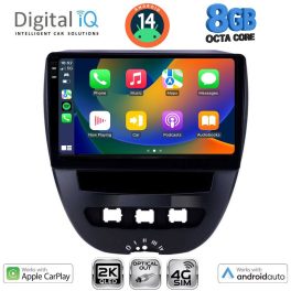 DIGITAL IQ BXK 20707_CPAA (10inc) MULTIMEDIA TABLET for CITROEN C1-PEUGEOT 107-TOYOTA AYGO mod. 2005-2014