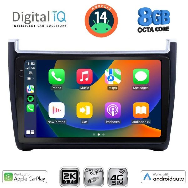 DIGITAL IQ BXK 20757_CPAA (9inc) MULTIMEDIA TABLET for VW POLO mod. 2014-2017