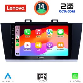 LENOVO LVF 5668_CPA (9inc) MULTIMEDIA TABLET for SUBARU LEGACY – OUTBACK mod. 2014-2019