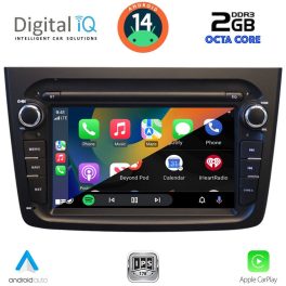 DIGITAL IQ BLF 357BL_CPA (7" DECK) MULTIMEDIA SYSTEM for ALFA ROMEO MITO mod. 2008-2018 (BLACK)