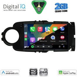 DIGITAL IQ BXC 3737BL_CPAA (9inc) MULTIMEDIA TABLET for TOYOTA YARIS mod. 2011-2015 (BLACK)