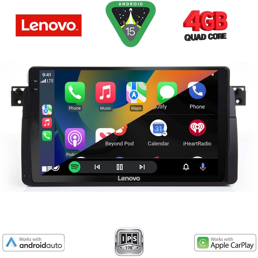 LENOVO LVE 8042_CPAA (9inc) MULTIMEDIA TABLET for BMW E46 mod. 1998-2005