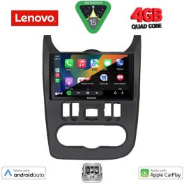 LENOVO LVE 8101BL_CPAA (9inc) MULTIMEDIA TABLET for DACIA DUSTER – LOGAN – SANDERO mod. 2006-2012  (BLACK)